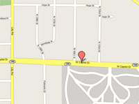 Map of Podany's